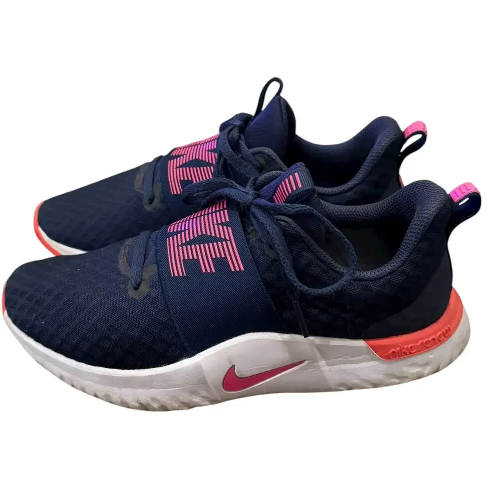 Nike Women’s Renew Nike Training Sneakers Comfort Soles DC1869-400 Sz 7